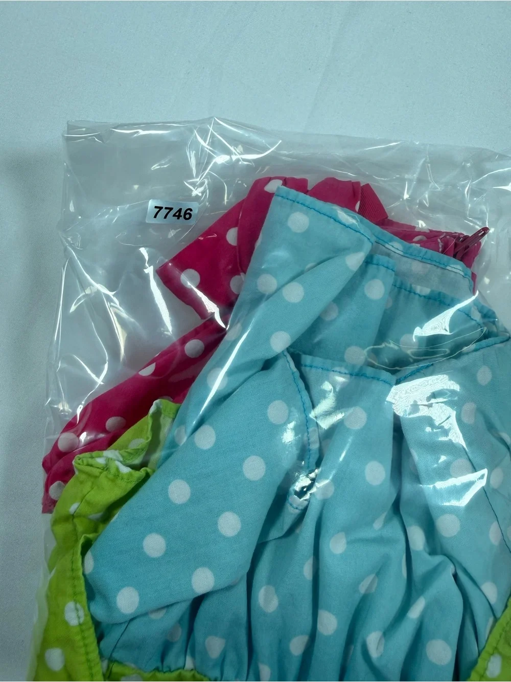 GYMBOREE Girls Ice Cream Sweetie Tiered Polka Dot Dress 4T 2012 Preppy Cottage